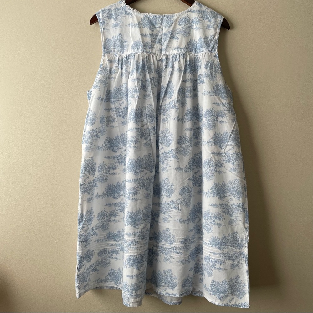 Eileen West Sleeveless Nightgown Women's XL 100% Cotton - Picture 2 of 7